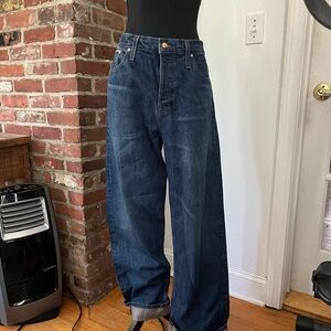 J.Crew point sur boyfriend jeans size 31 button fly